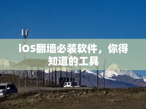 iOS翻墙必装软件,你得知道的工具 iOS翻墙必装软件,你得知道的工具