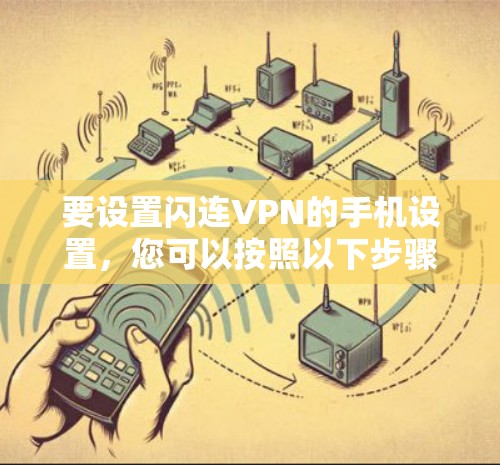 要设置闪连VPN的手机设置，您可以按照以下步骤进行操作