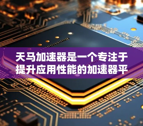 天马加速器是一个专注于提升应用性能的加速器平台，主要面向开发者和开发者-associated用户。以下是关于天马加速器的详细信息