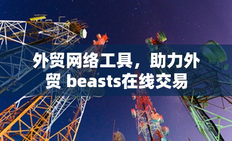 外贸网络工具，助力外贸 beasts在线交易
