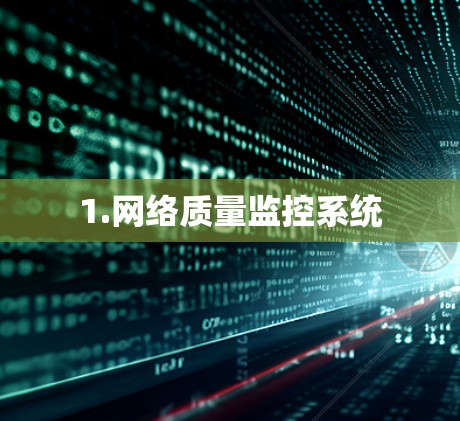 1.网络质量监控系统
