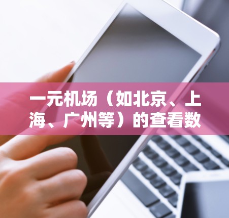 一元机场(如北京、上海、广州等)的查看数据主要包括航班信息、乘客信息、天气预报和机场开放情况。以下是详细的步骤说明 一元机场(如北京、上海、广州等)的查看数据主要包括航班信息、乘客信息、天气预报和机场开放情况。以下是详细的步骤说明