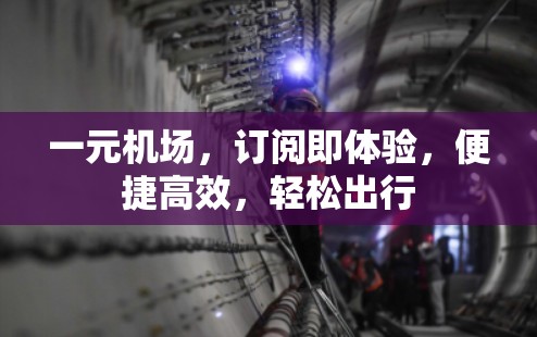 一元机场，订阅即体验，便捷高效，轻松出行
